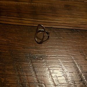 gold and silver ring